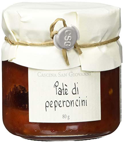 Cascina San Giovanni Crema di Peperoncini / Peperonicreme 80 gr. von Cascina San Giovanni