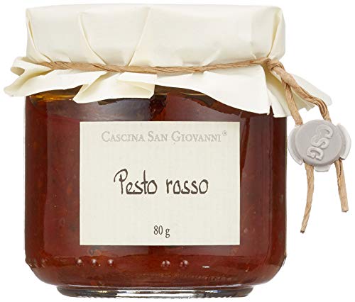 Cascina San Giovanni, Pesto rosso, Tomatenpesto, 80 g von Cascina San Giovanni