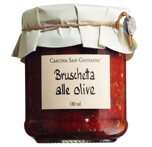 Cascina San Giovanni Bruschetta alle Olive, Tomatenaufstrich mit Oliven von Cascina San Giovanni
