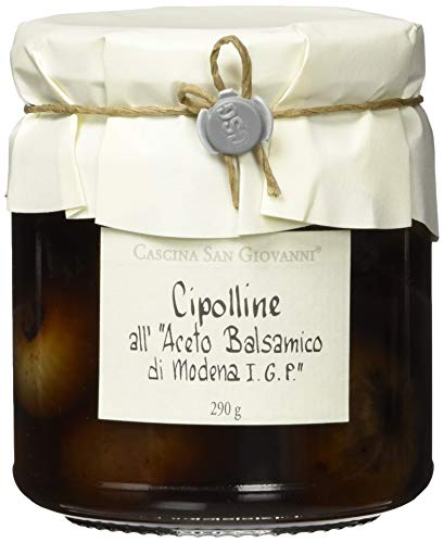 Cascina San Giovanni Cipolline all’Aceto balsamico, Zwiebeln in Balsamessig von Cascina San Giovanni