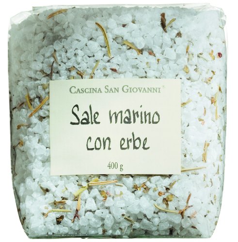 Sizilianisches Meersalz mit Kräutern zum Grillen Sale marino con erbe Siciliano von Cascina San Giovanni