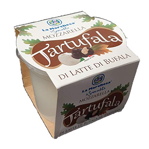 Büffelmozzarella mit Trüffel 1200 Gr. - Tartufala - Angebot 16 Stück 150 Gr. (Kg. 2,4) von Caseificio La Marchesa