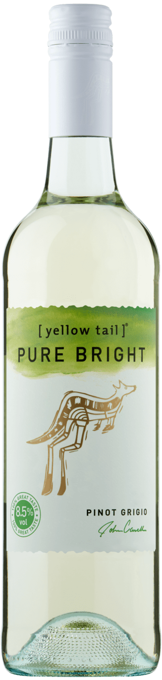 [yellow tail] Pure Bright Pinot Grigio von Casella Family Brands