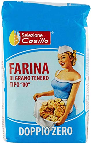 3x Farina Selezione Casillo Molino Doppio zero Tipo 00 Flour Pizzamehl Pizza Mehl 3kg von Casillo