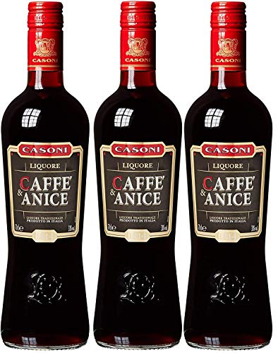 3 Flaschen Casoni Caffee & Anice Kaffee a 0,7l 31% vol. von Casoni