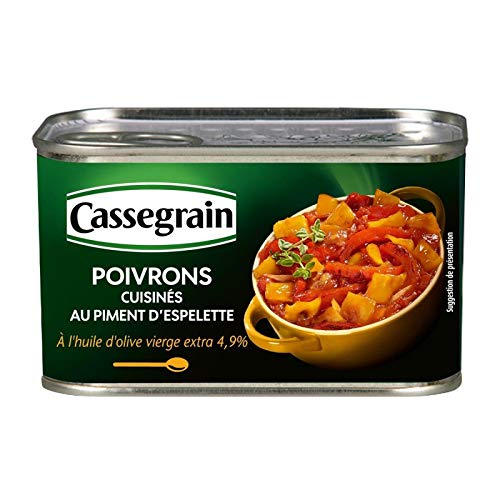 Cassegrain - Gekochte Chili Peppers Auf D'Espelette 375g - Lot De 3 - Preis pro Los - Schnelle Lieferung von Cassegrain