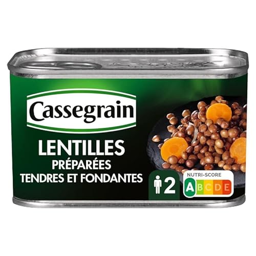 Cassegrain - Gekochte Linsen 265G - Lot De 4 - Preis pro Los - Schnelle Lieferung Cassegrain - Gekochte Linsen 265G - Lot De 4 - Preis pro Los - Schnelle Lieferung von Cassegrain