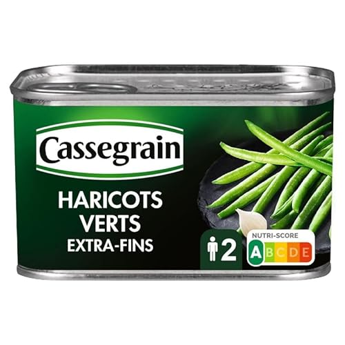 Cassegrain - Grüne Bohnen Extra Fine gepickt und Angeordnet Haupt 220G - Packung mit 5 Cassegrain - Grüne Bohnen Extra Fine gepickt und Angeordnet Haupt 220G - Packung mit 5 von Cassegrain