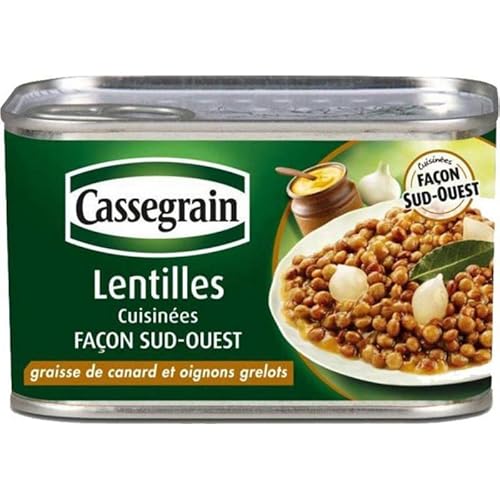 Cassegrain Südwest-gekochte Linsen, 410 g Cassegrain Südwest-gekochte Linsen, 410 g von Cassegrain