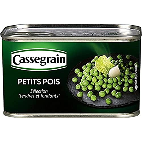 Petit Erbsen Dose 280 g Abtropfgewicht von Cassegrain