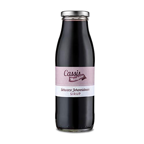 Sirup Schwarze Johannisbeere, im Glas (1 x 500ml) von Cassismanufaktur