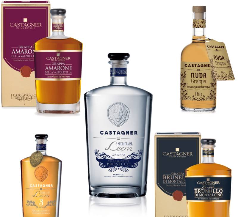 Castagner Grappa Set von Castagner Grappa