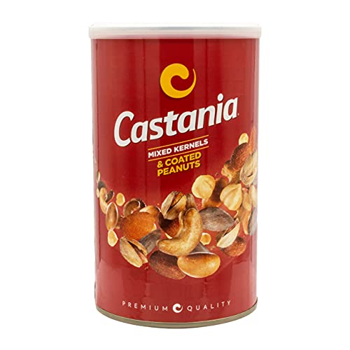 Castania - Orientalische Premium Nussmischung mit ummantelten Erdnüssen in 450 g Packung von Castania