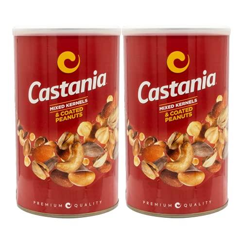 Castania - Orientalische Premium Nussmischung mit ummantelten Erdnüssen im 2er Set á 450 g Castania - Orientalische Premium Nussmischung mit ummantelten Erdnüssen im 2er Set á 450 g von Castania