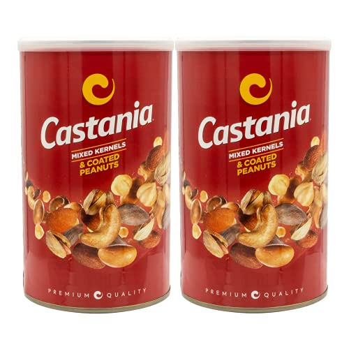 Castania - Orientalische Premium Nussmischung mit ummantelten Erdnüssen im 2er Set á 450 g von Castania