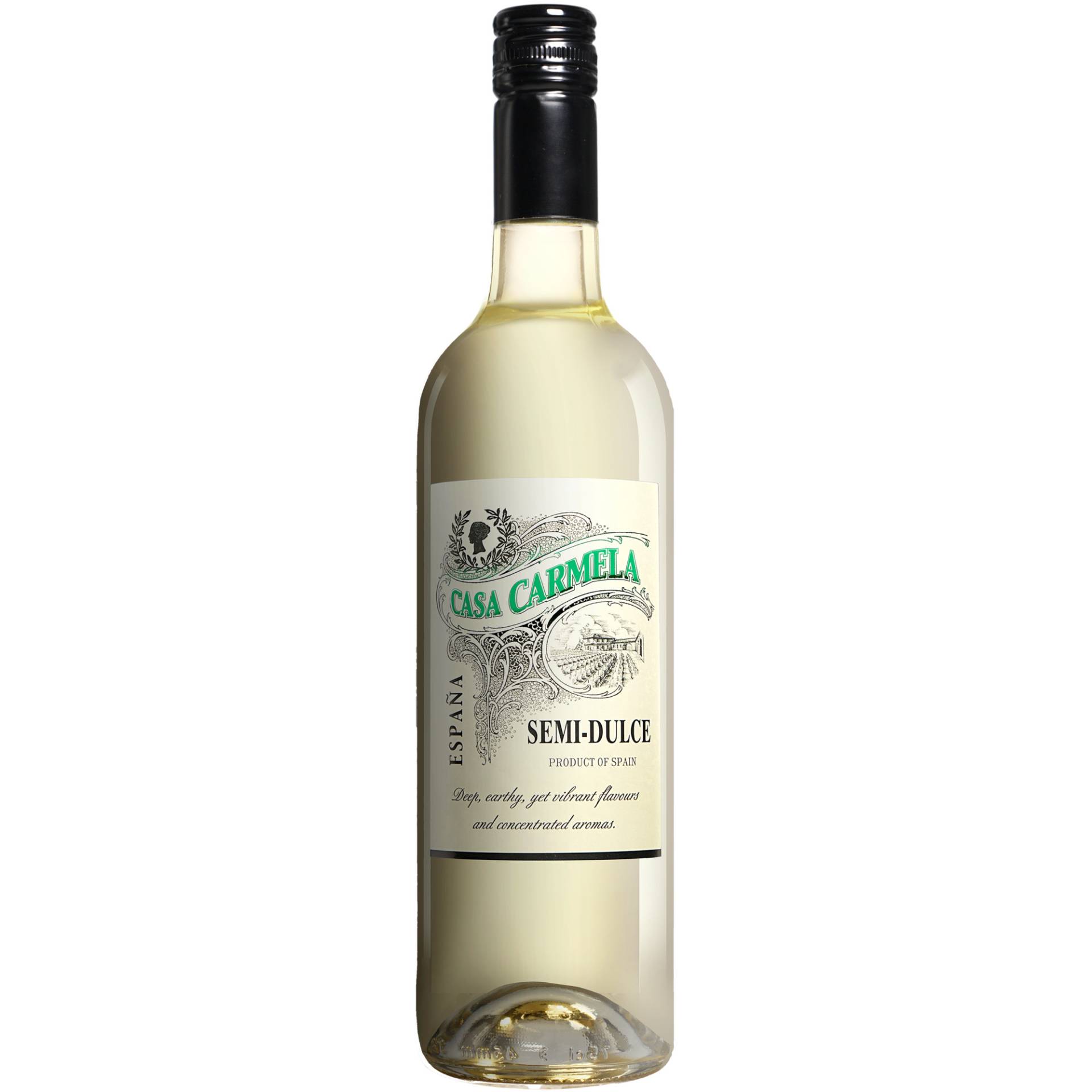 Casa Carmela Blanco Semi-Dulce 2024 0.75L 11% Vol. Weißwein Lieblich aus Spanien Casa Carmela Blanco Semi-Dulce 2024 0.75L 11% Vol. Weißwein Lieblich aus Spanien von Castaño