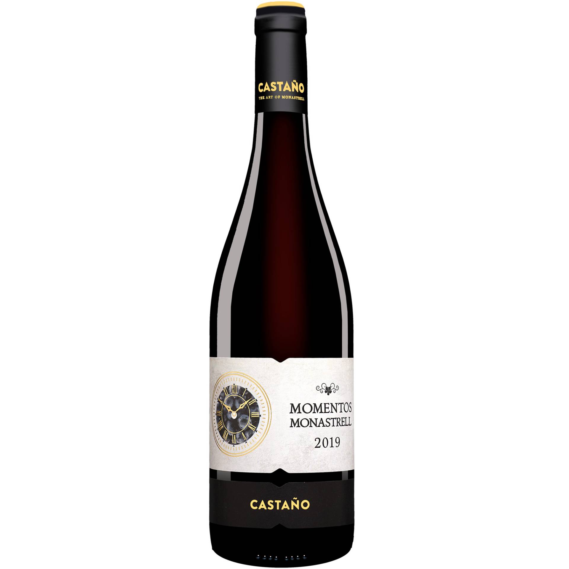Castaño Momentos Monastrell 2019  0.75L 14.5% Vol. Rotwein Trocken aus Spanien von Castaño