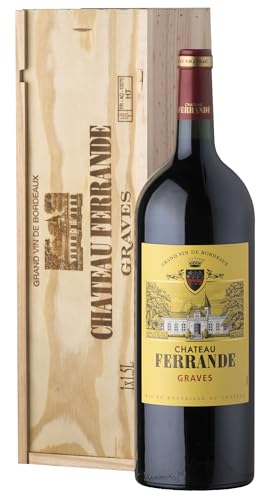 Geschenkbox Holzkiste - Magnumflasche Rotwein - Château Ferrande - AOP Graves - 1,5 L Geschenkbox Holzkiste - Magnumflasche Rotwein - Château Ferrande - AOP Graves - 1,5 L von Castel Chateaux Grands Crus