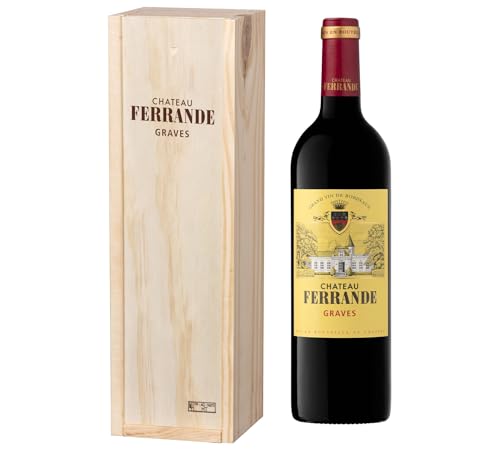 Geschenkset Holzkiste - Château Ferrande - AOP Graves - Rotwein - 75cl Geschenkset Holzkiste - Château Ferrande - AOP Graves - Rotwein - 75cl von Castel Chateaux Grands Crus