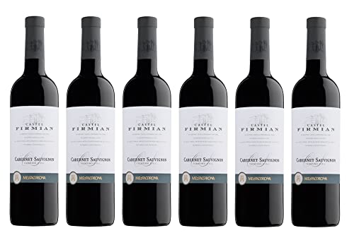 6x 0,75l - 2020er - Castel Firmian - Cabernet Sauvignon - Trentino D.O.C. - Italien - Rotwein trocken von Castel Firmian