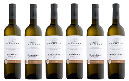 6x 0,75l - 2023er - Castel Firmian - Moscato Giallo - Trentino D.O.P. - Italien - Weißwein lieblich von Castel Firmian