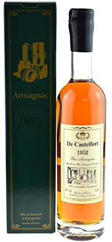 Rarität: Armagnac De Castelfort 0,2l Jahrgang 1952 inkl. Geschenkkarton von Castelfort