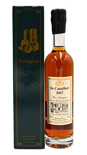 Rarität: Armagnac De Castelfort 0,2l Jahrgang 2007 inkl. Geschenkkarton von Castelfort