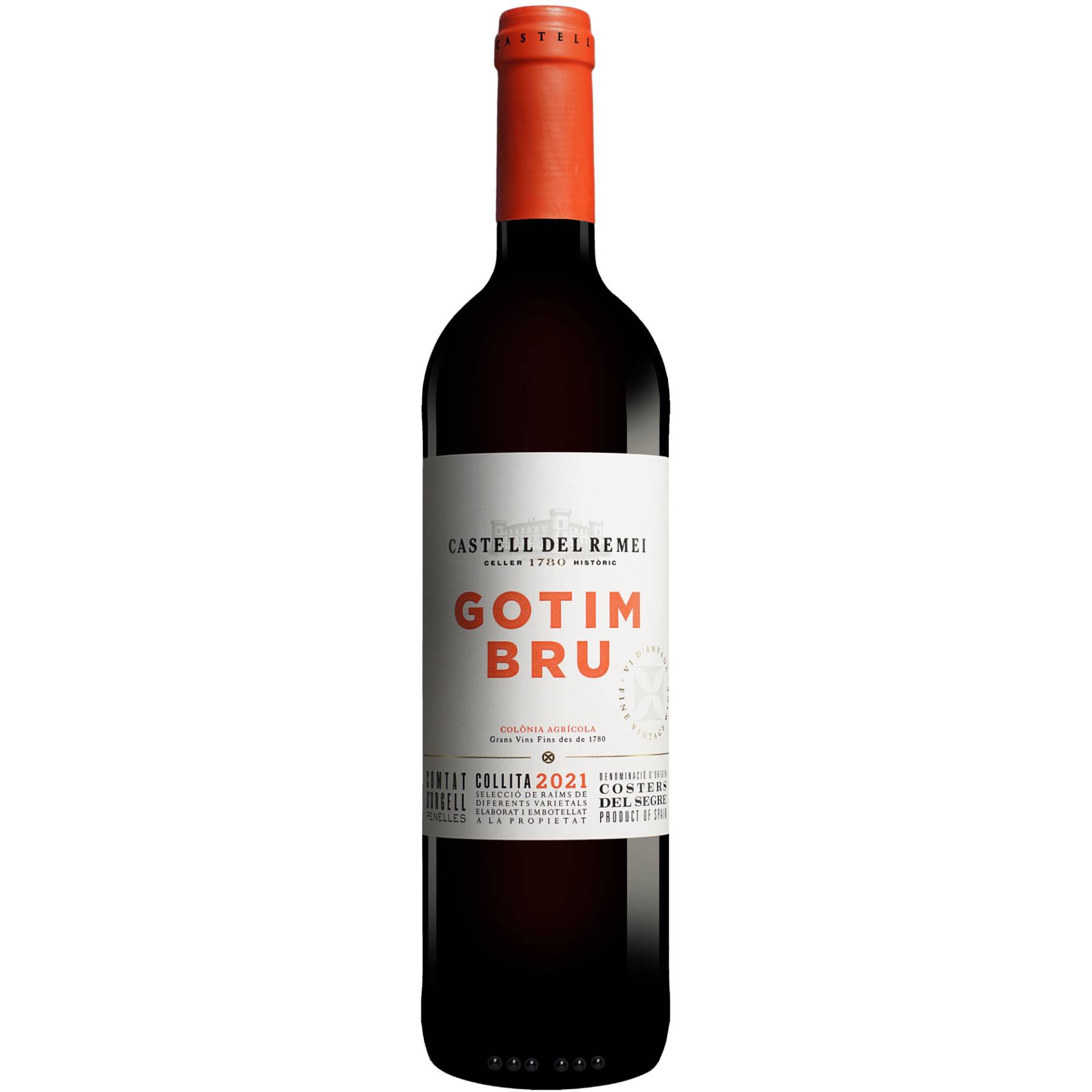 Castell del Remei »Gotim Bru« 2021 0.75L 14% Vol. Rotwein Trocken aus Spanien Castell del Remei »Gotim Bru« 2021 0.75L 14% Vol. Rotwein Trocken aus Spanien von Castell del Remei
