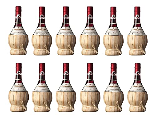 12x 0,5l - 2021er - Castelli del Grevepesa - Castelgreve - Fiasco - Chianti Classico D.O.C.G. - Toscana - Italien - Rotwein trocken von Castelli del Grevepesa - Castelgreve