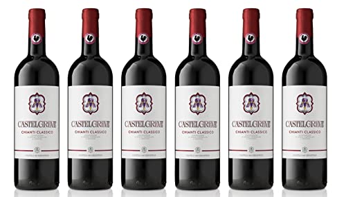 6x 0,75l - 2021er - Castelli del Grevepesa - Castelgreve - Chianti Classico D.O.C.G. - Toscana - Italien - Rotwein trocken 6x 0,75l - 2021er - Castelli del Grevepesa - Castelgreve - Chianti Classico D.O.C.G. - Toscana - Italien - Rotwein trocken von Castelli del Grevepesa - Castelgreve