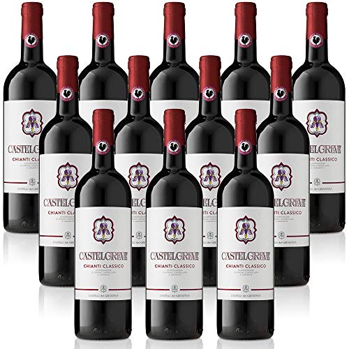 Italienischer Rotwein Chianti Classico DOCG Castelgreve Castelli del Grevepesa Castelgreve (12 flaschen cl. 37,5) von Castelli del Grevepesa Castelgreve