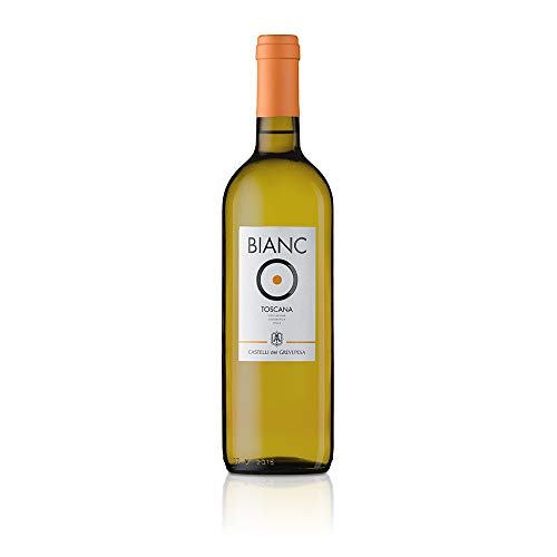 Italienischer Weißwein Vino Bianco di Toscana IGT Bianc O Castelli del Grevepesa Castelgreve (1 flasche 75 cl.) von Castelli del Grevepesa Castelgreve