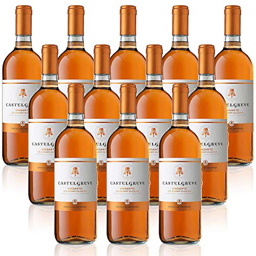 Italienischer Dessertwein Vinsanto del Chianti DOC Castelgreve Castelli del Grevepesa (12 flaschen 37,5 cl.) von Castelli del Grevepesa Clemente