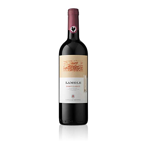 Italienischer Rotwein Chianti Classico DOCG Lamole Gran Selezione Castelli del Grevepesa Clemente (1 flasche 75 cl.) von Castelli del Grevepesa Clemente