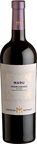 Castello Monaci Negroamaro Maru / Salento IGT Rotwein trocken (1 x 0.75 l) von Castello Monaci