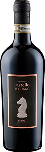 Chianti"Castello Toscano" DOCG von Castello Toscano (Prato) aus Italien/Toskana, (1 x 0,75 l) von Castello Toscano