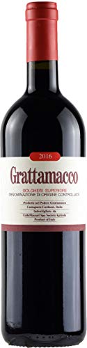 Castello di Colle Massari GRATTAMACCO Bolgheri Superiore Rosso DOC 2018/2019 HK (1 x 0.75 l) von Castello di Colle Massari