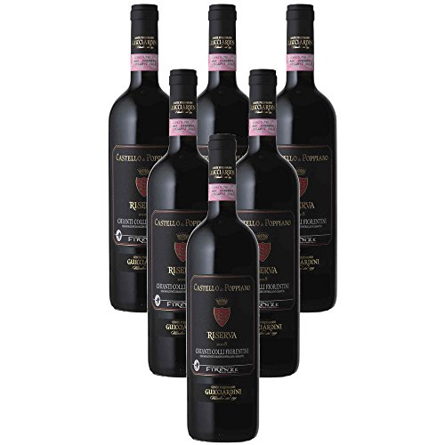 Chianti Colli Fiorentini DOCG Riserva Castello di Poppiano - Italienischer Rotwein (6 flasche 75 cl.) von Castello di Poppiano