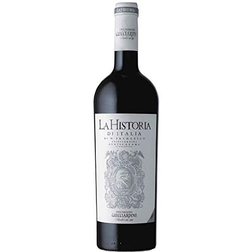 La Historia Di Italia di M.Francesco Guicciardini Gentil'huomo Fiorentino Vino Rosso IGT Toscana - Italienischer Rotwein (1 flasche 75 cl.) von Castello di Poppiano