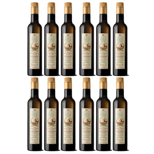 Olio Extravergine di Oliva Castello di Poppiano - Italienisches Olivenöl extra vergine (12 flaschen 50 cl.) von Castello di Poppiano