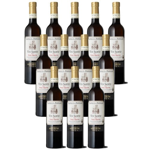 Vin Santo della Torre Grande Castello di Poppiano - Italienischer Dessertwein (12 flaschen 50 cl.) von Castello di Poppiano