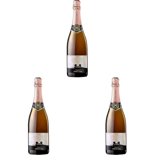 Perelada Cava Stars Brut Touch of Rosé Cava (1 x 0.75 l) (Packung mit 3) von Castillo Perelada