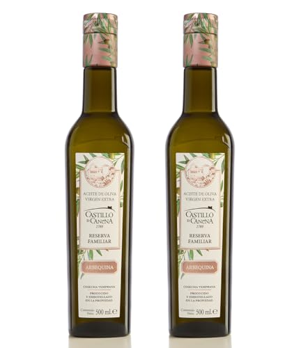 CASTILLO DE CANENA - Familienreservat Arbequina (Reserva Familiar Arbequina) - Verpackung 2 Flaschen 500 ml von Castillo de Canena