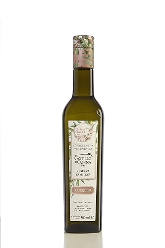 Castillo de Canena Reserva Familiar Arbequina Prämiertes spanisches Natives Olivenöl Extra 500 ml von Castillo de Canena