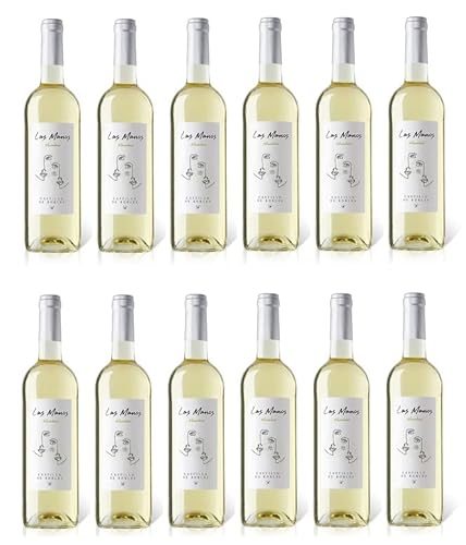 12x 0,75l - 2022er - Castillo de Robles - Las Manos - Macabeo Blanco - Vino de la Tierra de Castilla - Spanien - Weißwein trocken 12x 0,75l - 2022er - Castillo de Robles - Las Manos - Macabeo Blanco - Vino de la Tierra de Castilla - Spanien - Weißwein trocken von Castillo de Robles - Las Manos