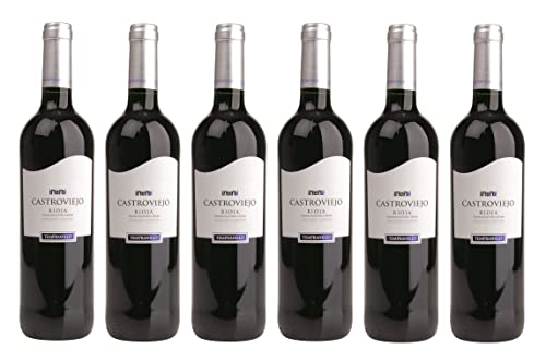 6x 0,75l - 2022er - Castroviejo - Tempranillo - Rioja D.O.Ca. - Spanien - Rotwein trocken 6x 0,75l - 2022er - Castroviejo - Tempranillo - Rioja D.O.Ca. - Spanien - Rotwein trocken von Castroviejo