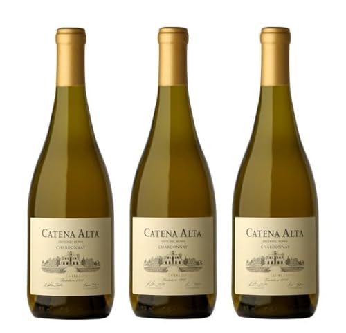 3x 0,75l - Catena Zapata - Catena Alta - Chardonnay - Mendoza - Argentinien - Weißwein trocken von Catena Zapata