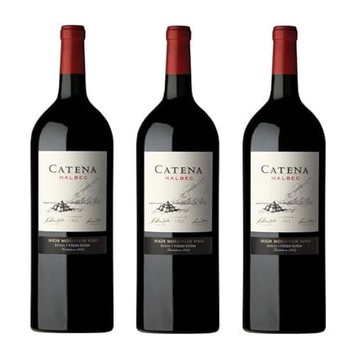 3x 1,5l - Catena Zapata - Catena - Malbec - MAGNUM - Mendoza - Argentinien - Rotwein trocken von Catena Zapata