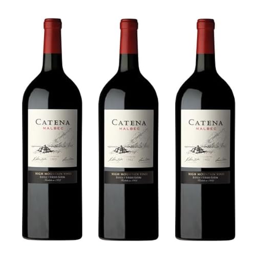3x 1,5l - Catena Zapata - Catena - Malbec - MAGNUM - Mendoza - Argentinien - Rotwein trocken von Catena Zapata