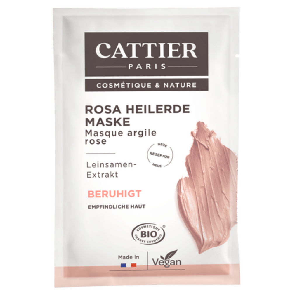 Rosa Heilerde Maske 125ml von Cattier